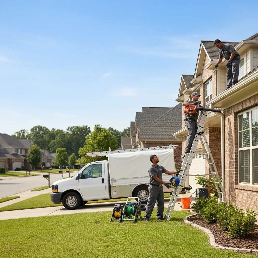 Home Gutter Service in Rentiesville, OK near me